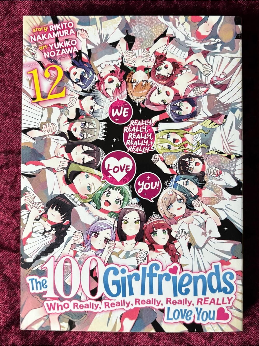 The 100 Girlfriends Who Really Love You Vol. 12 Manga